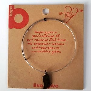 Boutique Swap Bops Stackable Bangle Bracelet Indianna Charms Sold Separately